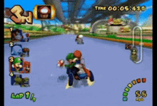 Mario Kart Double Dash Video Games GIF - Mario Kart Double Dash Mario Kart Video Games GIFs