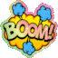 Mixer Boom Sticker - Mixer Boom Kaboom Stickers