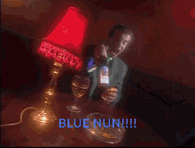 Blue Nun Tony Hayers GIF - Blue Nun Tony Hayers Alan Partridge GIFs