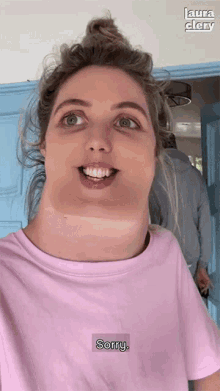 Sorry Laura Clery Vlog GIF - Sorry Laura Clery Vlog My Bad GIFs
