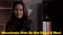 Station19 Andy Herrera GIF - Station19 Andy Herrera Macadamia Nuts Do Not Equal A Meal GIFs