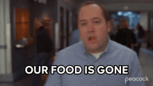 our food is gone they took it jd lutz 30rock someone stole our food