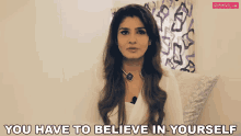 You Have To Believe In Yourself Raveena Tandon GIF - You Have To Believe In Yourself Raveena Tandon Pinkvilla GIFs