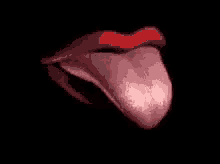 licking lips tongue