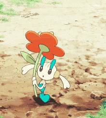 pokemon flower umbrella