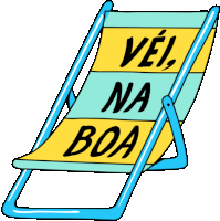 Beach Chair Says Dude Seriously Sticker - Say What You Mean Vei Na Boa Sunbathing Chair Stickers