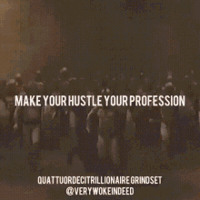 Make Your Hustle Your Profession Spartan Grindset GIF - Make Your Hustle Your Profession Spartan Grindset Hustle Grindset GIFs
