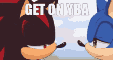 Sonic X Mario Get On Yba GIF - Sonic X Mario Get On Yba Sonic GIFs