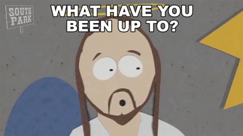 Have you been up to much. Иисус Саус парк