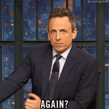 again seth meyers late night with seth meyers really not again