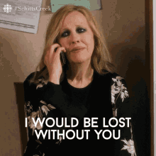 I Would Be Lost Without You Catherine Ohara GIF - I Would Be Lost Without You Catherine Ohara Moira GIFs