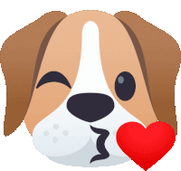 Muah Dog Sticker - Muah Dog Joypixels Stickers