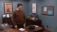 What The Hell Happened Ron Swanson GIF - What The Hell Happened Ron Swanson Nick Offerman GIFs
