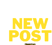 New Post Read Post Sticker - New Post Post Read Post Stickers