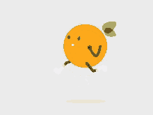 orange running run orange running run