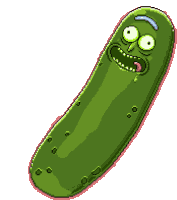 Pickle Rick Sticker - Pickle Rick Stickers