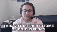 This Guy Is The Epitome Of Consistency Caleb Sullivan GIF - This Guy Is The Epitome Of Consistency Caleb Sullivan Myflin GIFs