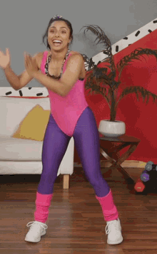 Aerobics Michelle Khare GIF - Aerobics Michelle Khare Dancing GIFs