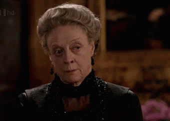 Maggie Smith Disapproval GIF - Maggie Smith Disapproval Pissed GIFs
