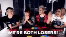 Were Both Losers Friends GIF - Were Both Losers Friends High Five GIFs