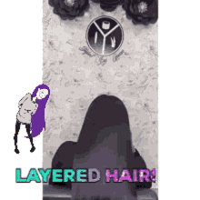 Layered Hair Tsyle Long Layered Hair GIF - Layered Hair Tsyle Layered Hair Long Layered Hair GIFs