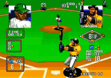 Neo Geo Baseball Stars GIF - Neo Geo Baseball Stars Hit By Pitch GIFs