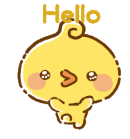 Hello ぴよまる Sticker - Hello ぴよまる Piyomaru Stickers