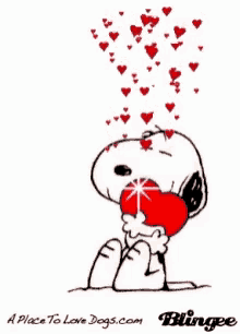 Love Snoopy GIF - Love Snoopy Hearts GIFs