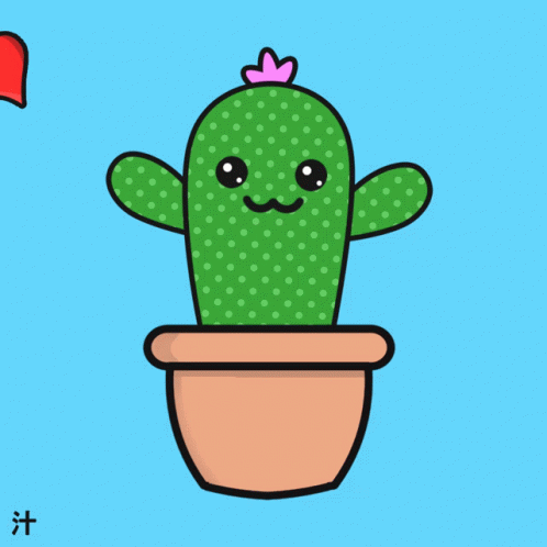 Shiru Cactus GIF - Shiru Cactus Heart GIFs