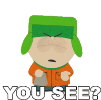 You See Kyle Broflovski Sticker - You See Kyle Broflovski South Park Stickers