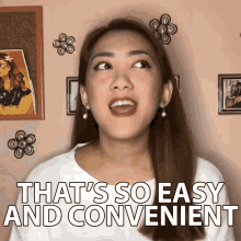 Thats So Easy And Convenient Bethel Joy Mendoza GIF - Thats So Easy And Convenient Bethel Joy Mendoza Sincerely Bethel GIFs