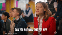 Can You Not Ruin This For Me Zoey GIF - Can You Not Ruin This For Me Zoey Jane Levy GIFs