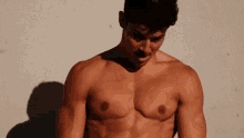 Muscular Chest British Male Models GIF - Muscular Chest British Male Models Celebrits GIFs