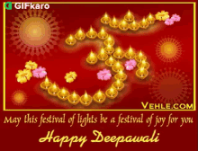 Happy Deepawali Gifkaro GIF - Happy Deepawali Gifkaro Happy Diwali GIFs