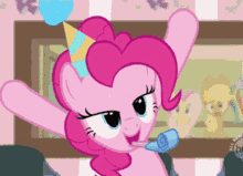 Happy Birthday Mlp GIF - Happy Birthday Mlp Pinkie Pie GIFs