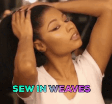 Sew In Weaves Sew In Hair GIF - Sew In Weaves Sew In Sew In Hair GIFs