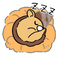 Rest Sleepy Sticker - Rest Sleepy Boredom Stickers