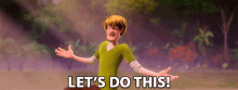 Lets Do This Shaggy GIF - Lets Do This Shaggy Will Forte GIFs