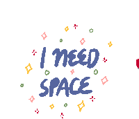 Space I Need Space Sticker - Space I Need Space Rocket Stickers
