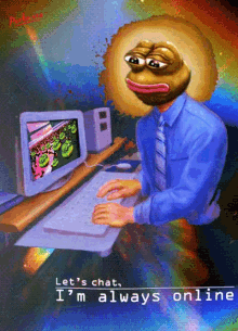 Pepe Online GIF - Pepe Online Lets Chat GIFs