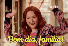 Bom Dia Família / Unbreakable Kimmy Schmidt / Netflix / Ellie Kemper GIF - Good Morning Family Ellie Kemper Unbreakable Kimmy Schmidt GIFs