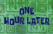 Hours Later GIF - Hours Later Spongebob Text GIFs