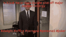 The Office Persona GIF - The Office Persona Persona5 GIFs