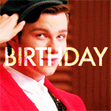 Glee Kurt Hummel GIF - Glee Kurt Hummel Birthday GIFs