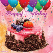 happy birthday birthday cake greetings