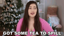 Got Some Tea To Spill Marissa Rachel GIF - Got Some Tea To Spill Marissa Rachel I Have Something To Tell You GIFs