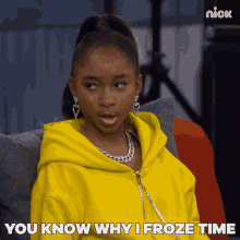 You Know Why I Froze Time Lay Lay GIF - You Know Why I Froze Time Lay Lay That Girl Lay Lay GIFs