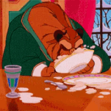 Beauty And The Beast Eat GIF - Beauty And The Beast Eat Eating GIFs