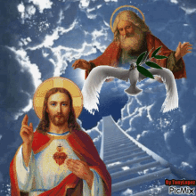 Padre Y Hijo Jesus GIF - Padre Y Hijo Jesus God GIFs