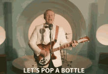 Lets Pop A Bottle Lets Drink GIF - Lets Pop A Bottle Lets Drink Chilling GIFs